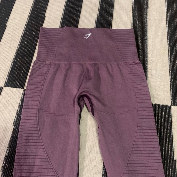 GYMSHARK Women’s Purple Wash Energy Seamless Leggings Small - Picture 8 of 12